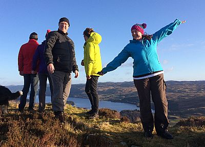 stunning view of loch awe